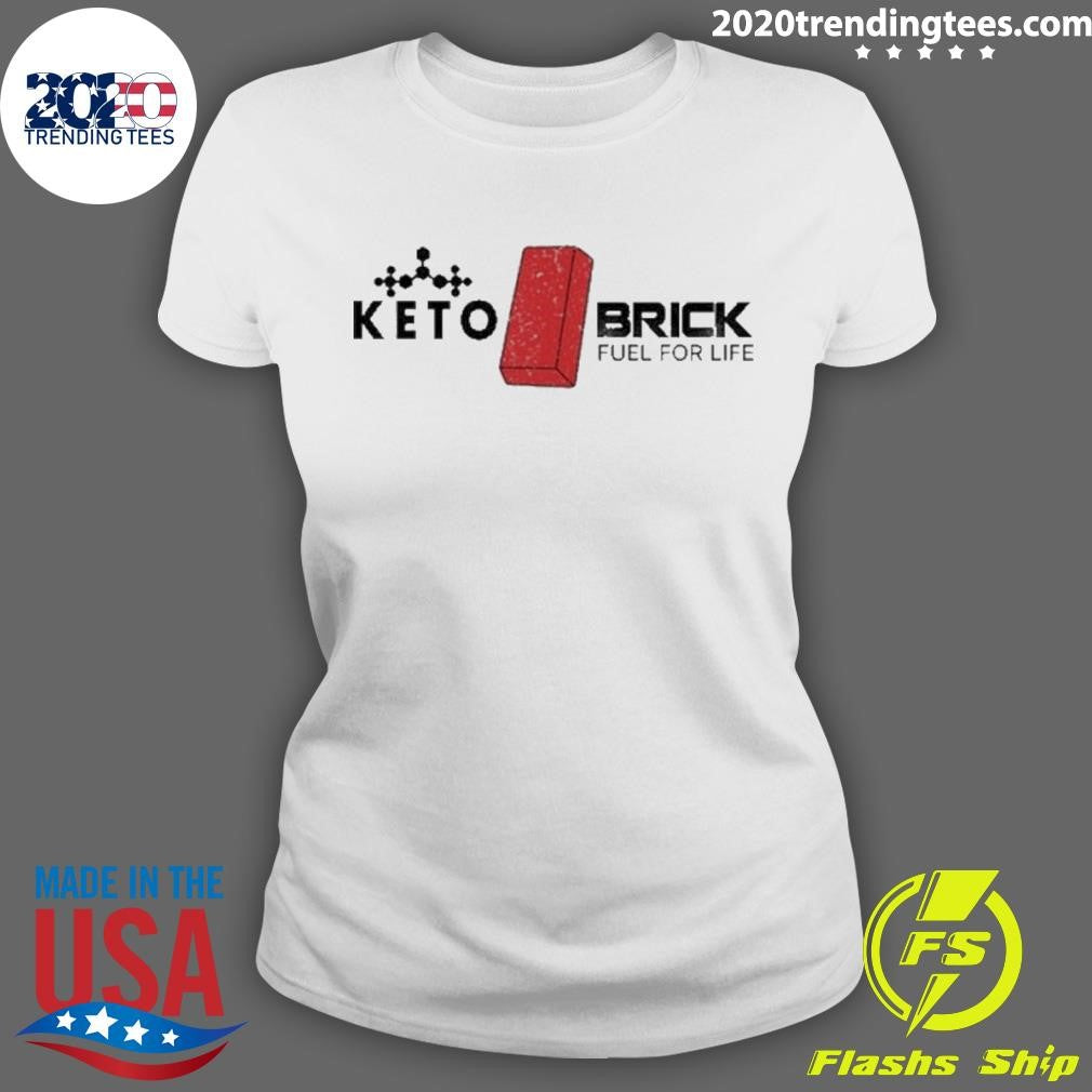 Official Dr Shawn Baker Keto Brick Fuel For Life - Adult & Kids T-Shirts, Sweatshirts & Hoodies apparel design preview 3