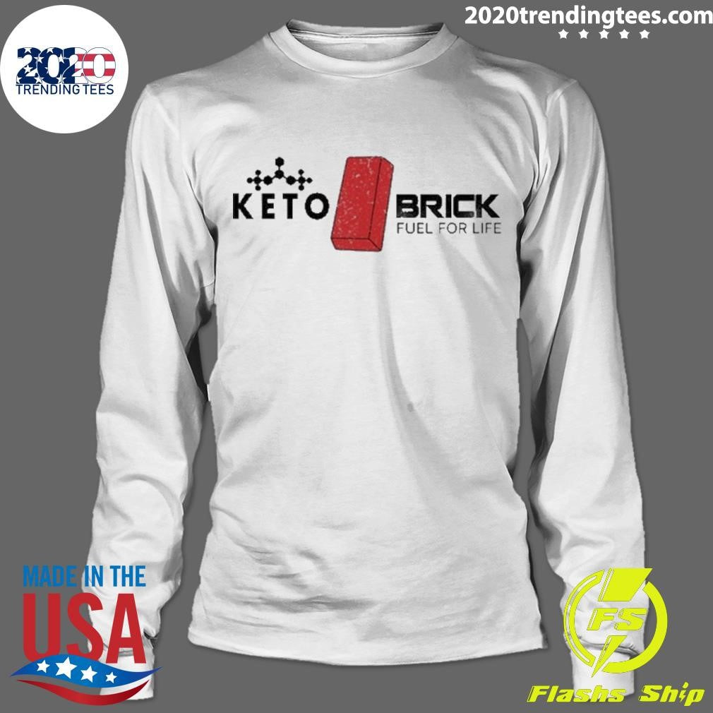 Official Dr Shawn Baker Keto Brick Fuel For Life - Adult & Kids T-Shirts, Sweatshirts & Hoodies apparel design preview 4