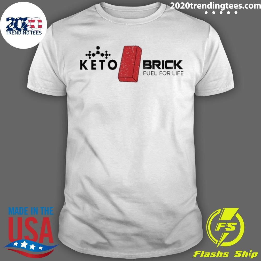 Official Dr Shawn Baker Keto Brick Fuel For Life - Adult & Kids T-Shirts, Sweatshirts & Hoodies apparel design preview 1