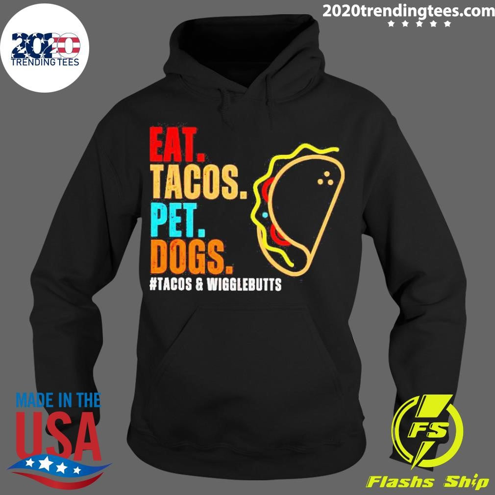 Official Eat Tacos Pet Dogs - Adult & Kids T-Shirts, Sweatshirts & Hoodies apparel design preview 2