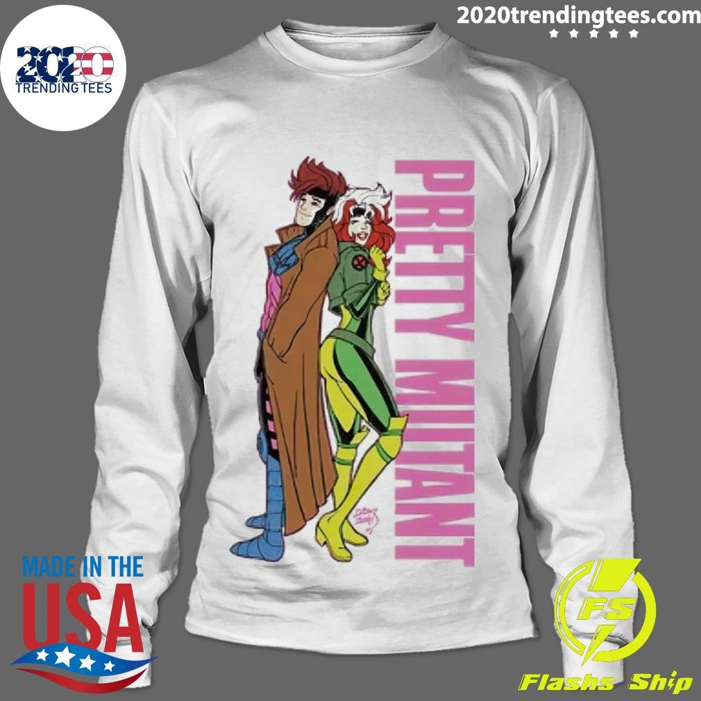 Official Gambit And Rogue Pretty Mutant - Adult & Kids T-Shirts, Sweatshirts & Hoodies apparel design preview 4