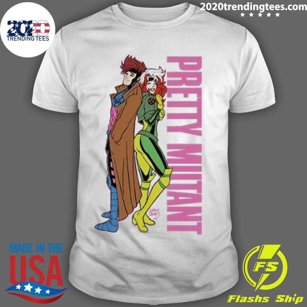 Official Gambit And Rogue Pretty Mutant - Adult & Kids T-Shirts, Sweatshirts & Hoodies apparel design preview 1