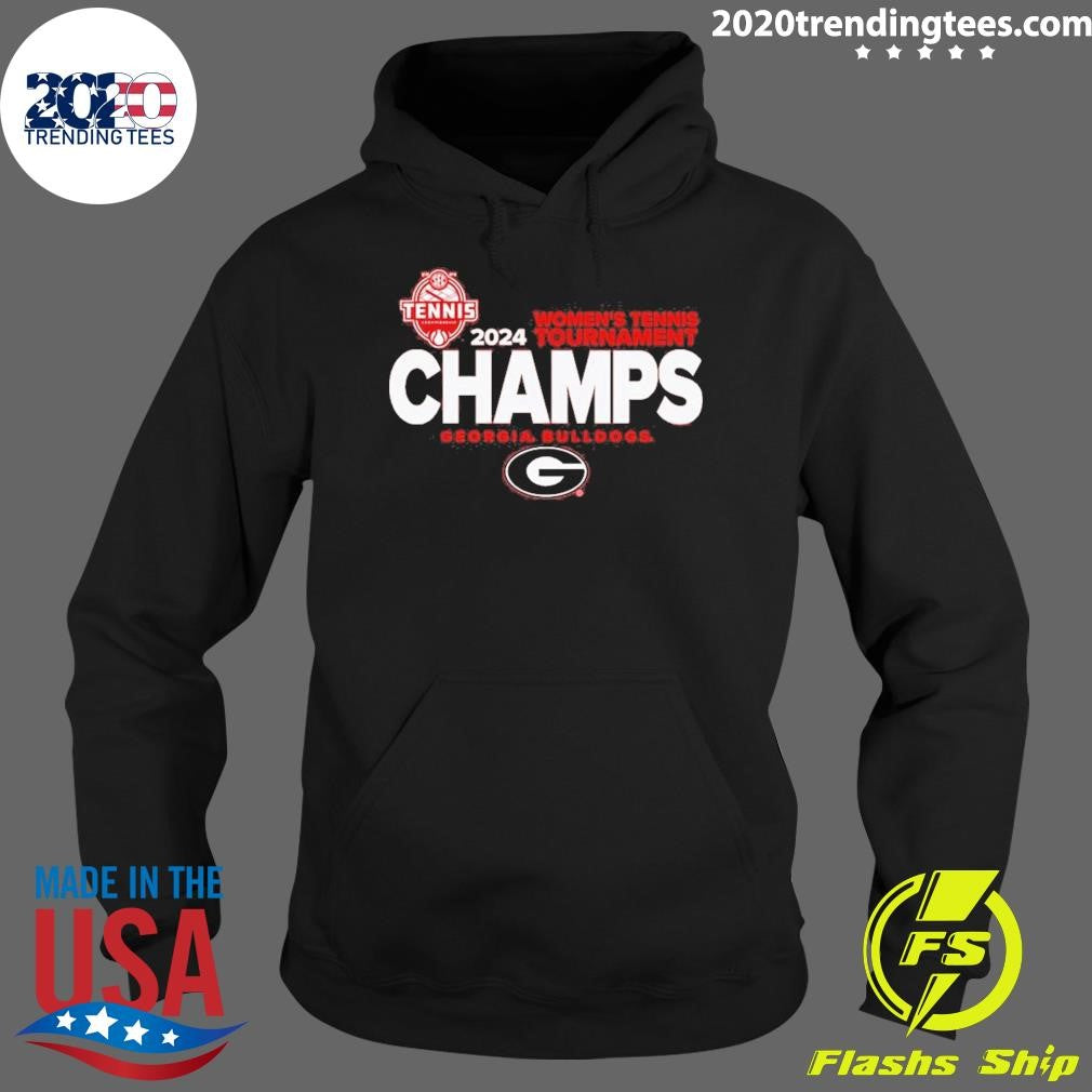 Official Georgia Bulldogs 2024 SEC Women's Tennis - Adult & Kids T-Shirts, Sweatshirts & Hoodies apparel design preview 2
