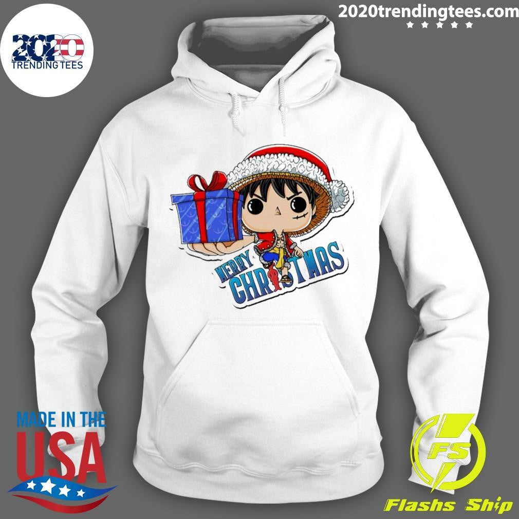 Official Going Merry Christmas Lego Luffy One Piece - Adult & Kids T-Shirts, Sweatshirts & Hoodies apparel design preview 2