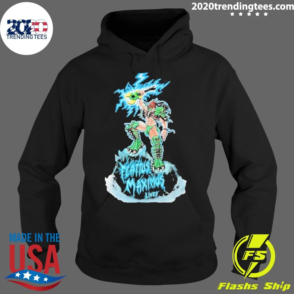 Official Gwar Flattus Maximus Lives - Adult & Kids T-Shirts, Sweatshirts & Hoodies apparel design preview 2