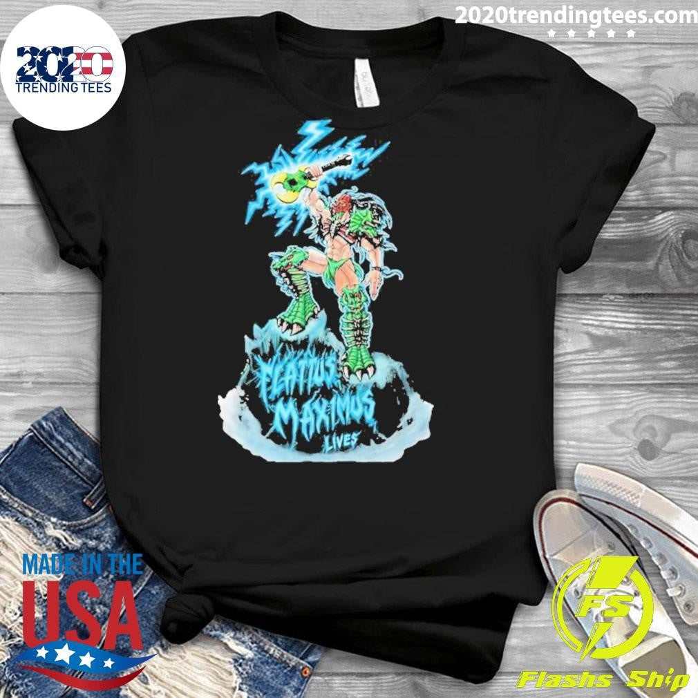 Official Gwar Flattus Maximus Lives - Adult & Kids T-Shirts, Sweatshirts & Hoodies apparel design preview 3