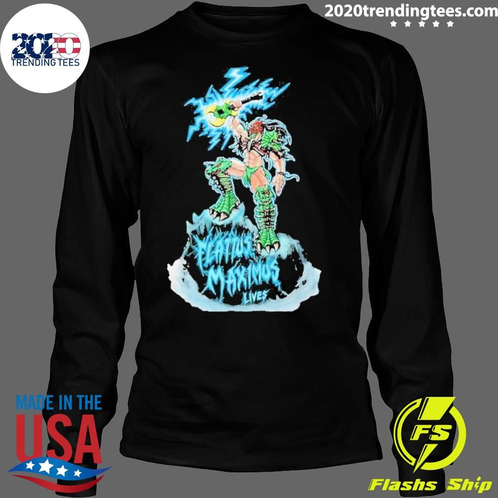 Official Gwar Flattus Maximus Lives - Adult & Kids T-Shirts, Sweatshirts & Hoodies apparel design preview 4