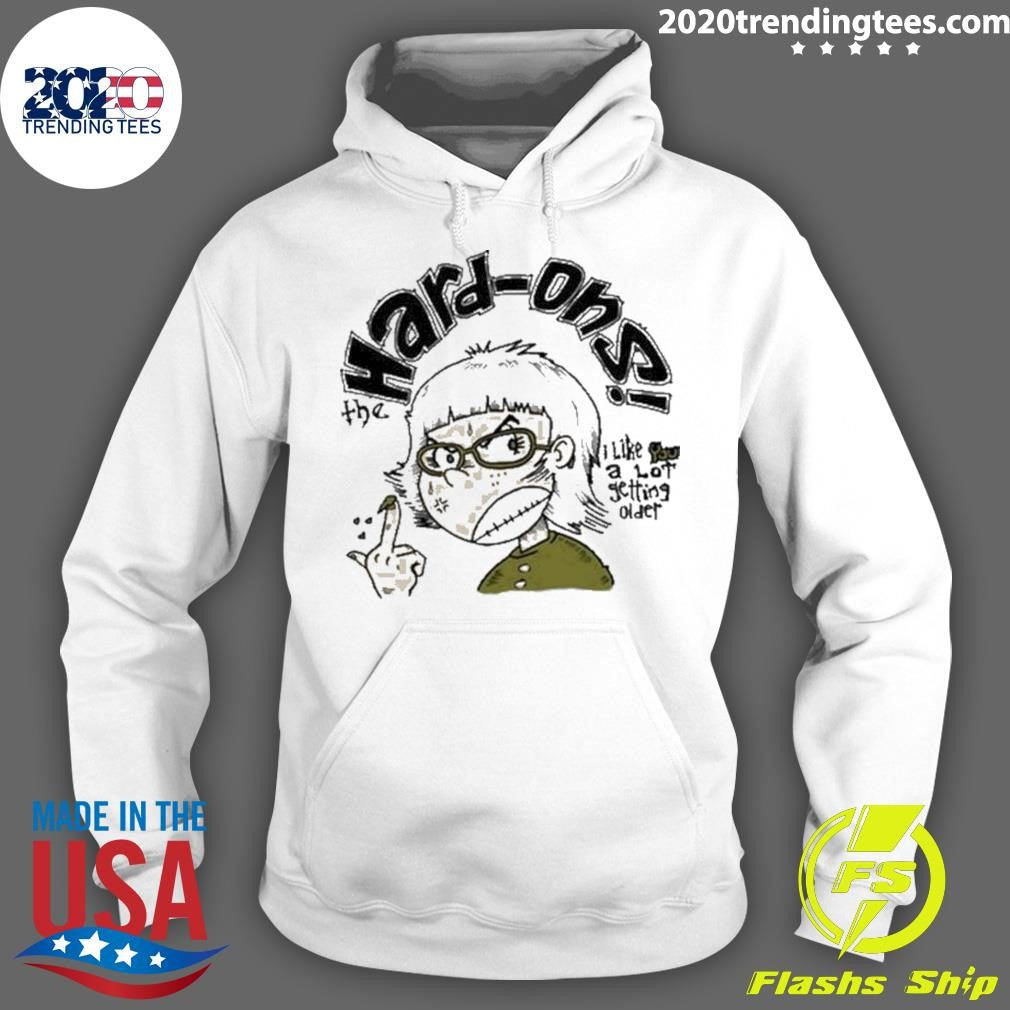 Official Hard-Ons I Like You A Lot Getting Older New - Adult & Kids T-Shirts, Sweatshirts & Hoodies apparel design preview 2