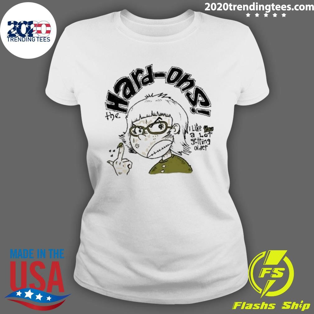 Official Hard-Ons I Like You A Lot Getting Older New - Adult & Kids T-Shirts, Sweatshirts & Hoodies apparel design preview 3