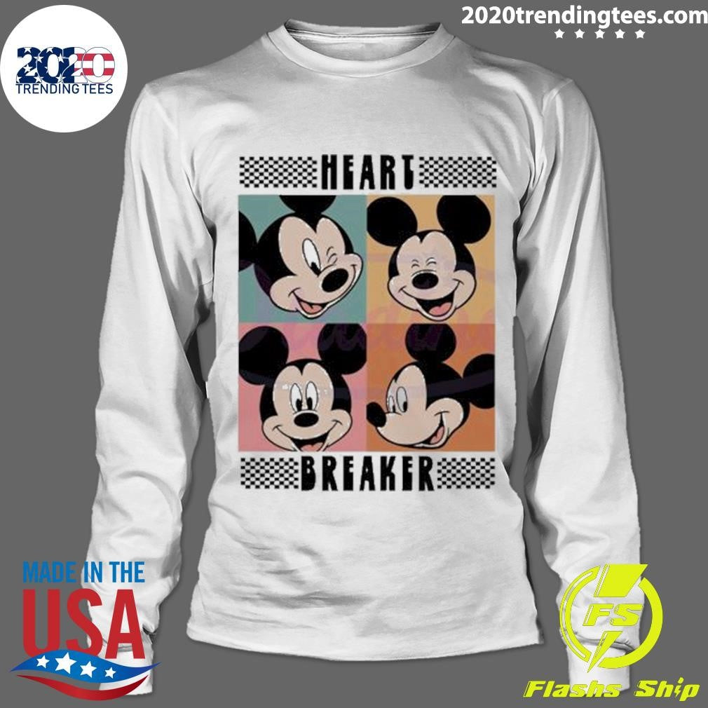 Official Heart Breaker Mickey Valentine 2024 - Adult & Kids T-Shirts, Sweatshirts & Hoodies apparel design preview 4