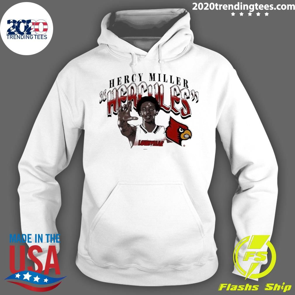 Official Hercy Miller Hercules Louisville Cartoon - Adult & Kids T-Shirts, Sweatshirts & Hoodies apparel design preview 2
