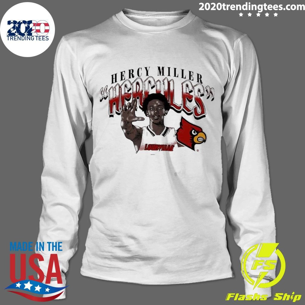 Official Hercy Miller Hercules Louisville Cartoon - Adult & Kids T-Shirts, Sweatshirts & Hoodies apparel design preview 4