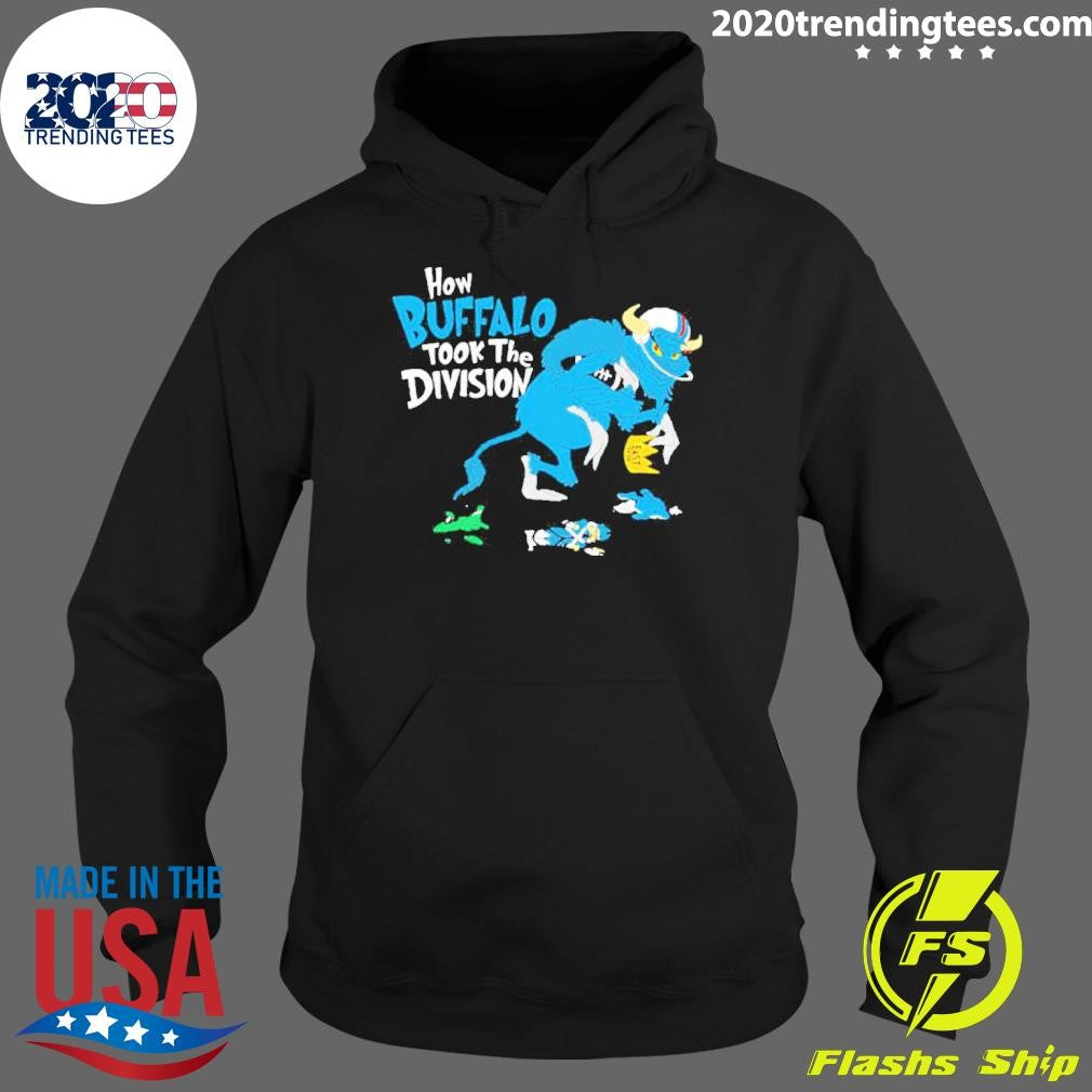 Official How Buffalo Took The Division - Adult & Kids T-Shirts, Sweatshirts & Hoodies apparel design preview 2