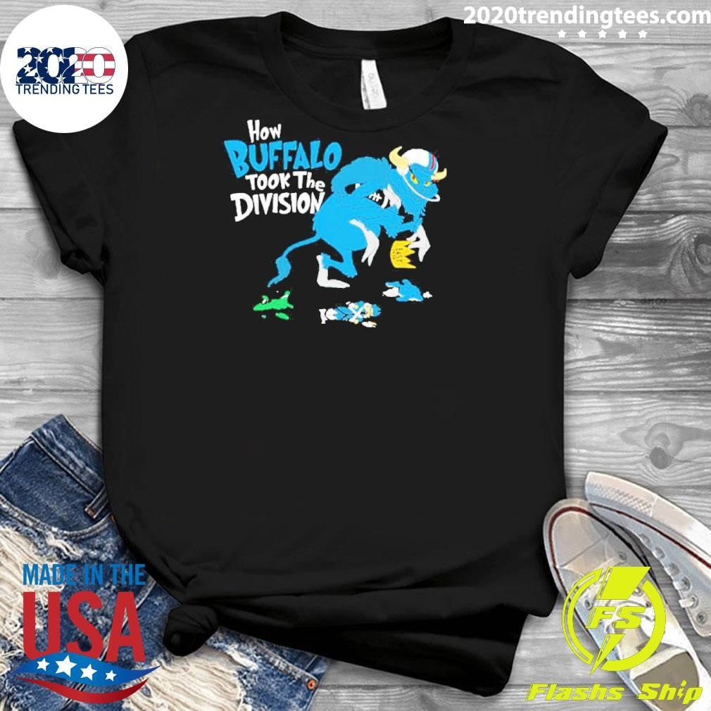Official How Buffalo Took The Division - Adult & Kids T-Shirts, Sweatshirts & Hoodies apparel design preview 3