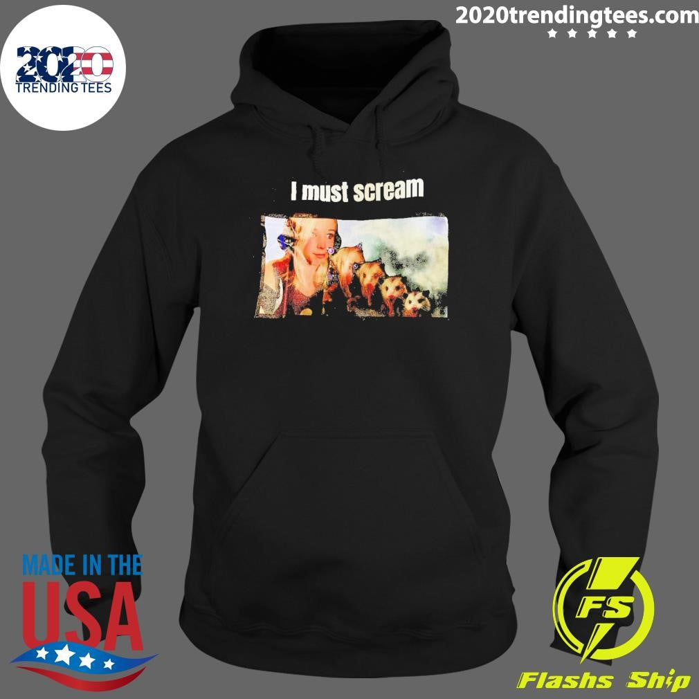 Official I Must Scream - Adult & Kids T-Shirts, Sweatshirts & Hoodies apparel design preview 2