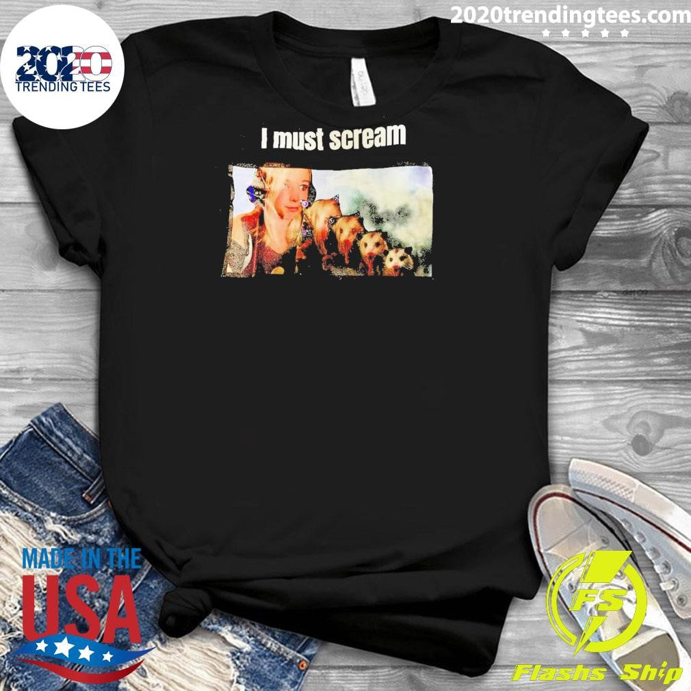 Official I Must Scream - Adult & Kids T-Shirts, Sweatshirts & Hoodies apparel design preview 3