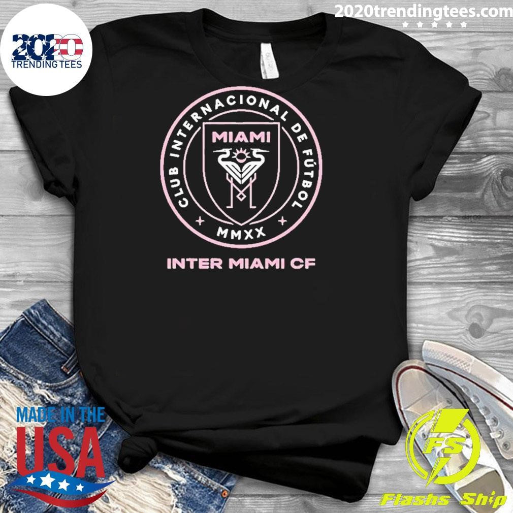 Official Inter Miami Cf Primary Logo - Adult & Kids T-Shirts, Sweatshirts & Hoodies apparel design preview 3