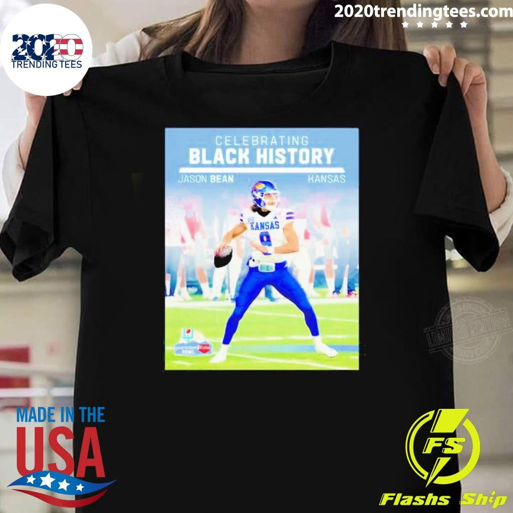 Official Jason Bean Celebrating Black History Kansas - Adult & Kids T-Shirts, Sweatshirts & Hoodies apparel design preview 1