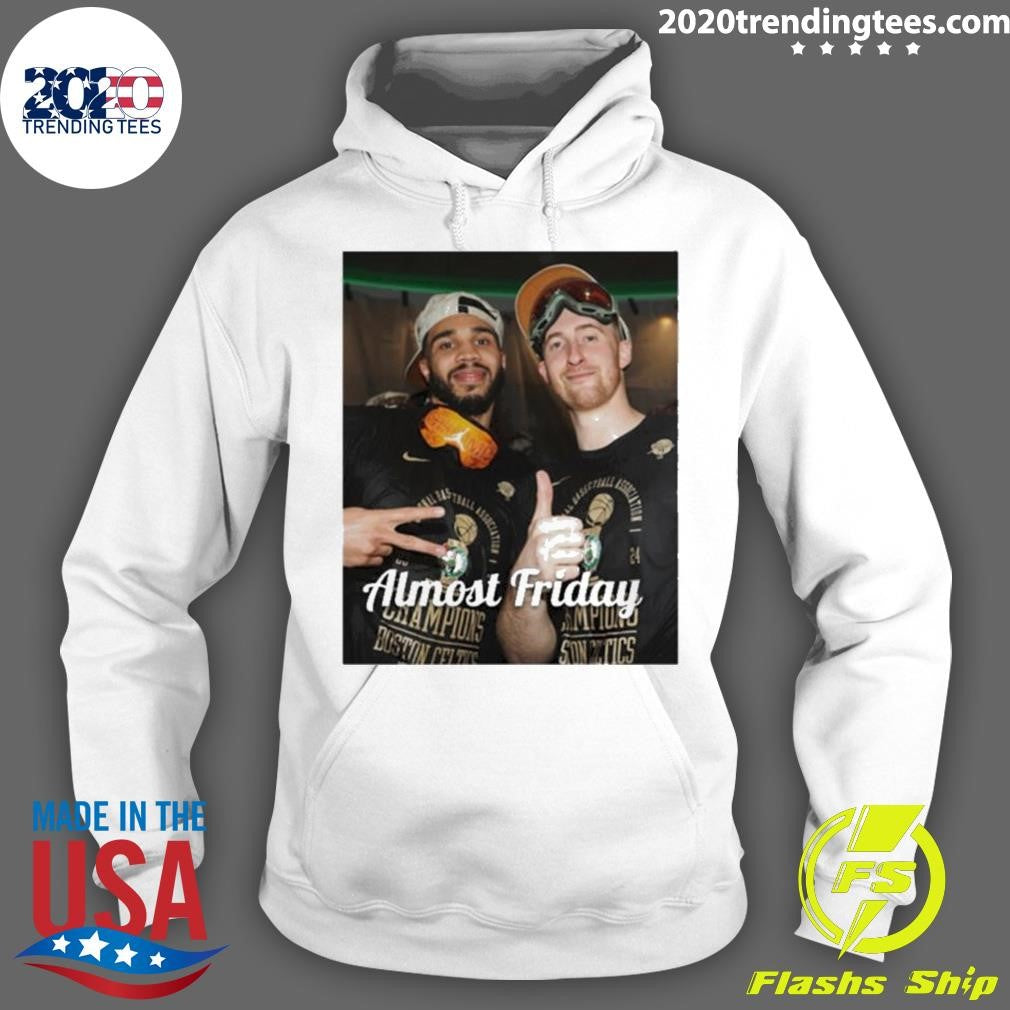 Official Joey Hauser Wearing Jayson Tatum And Sam - Adult & Kids T-Shirts, Sweatshirts & Hoodies apparel design preview 2