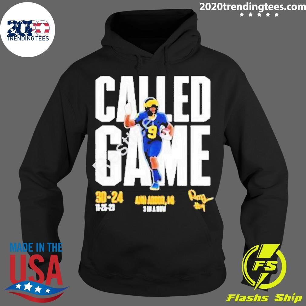 Official Michigan Rod Moore Called Game - Adult & Kids T-Shirts, Sweatshirts & Hoodies apparel design preview 2