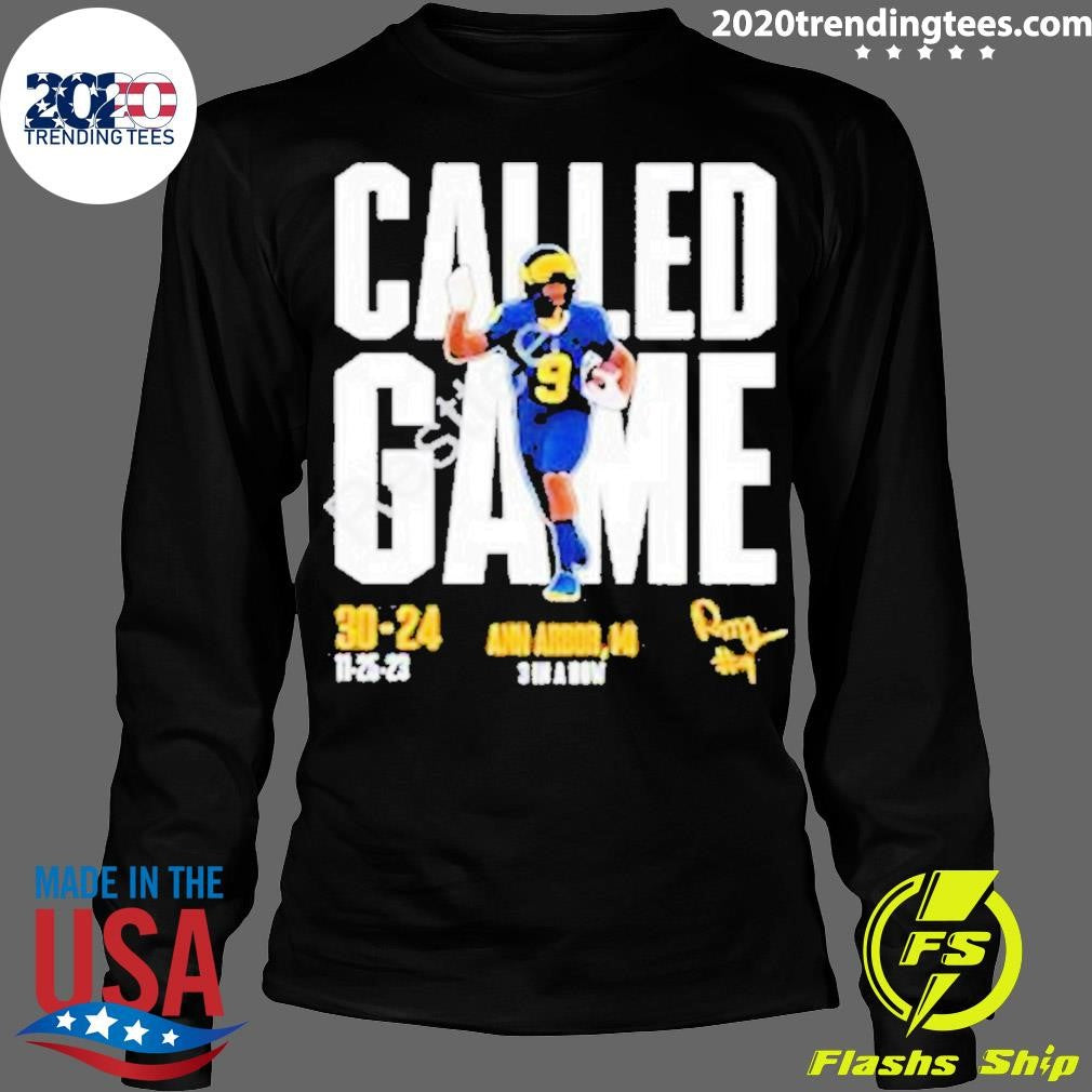 Official Michigan Rod Moore Called Game - Adult & Kids T-Shirts, Sweatshirts & Hoodies apparel design preview 4