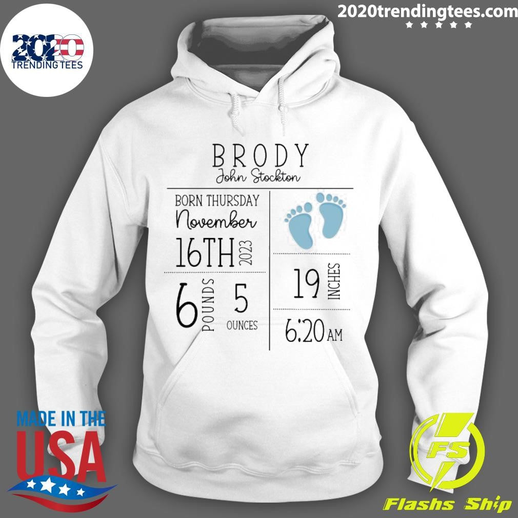 Official Newborn Baby Birth - Adult & Kids T-Shirts, Sweatshirts & Hoodies apparel design preview 2