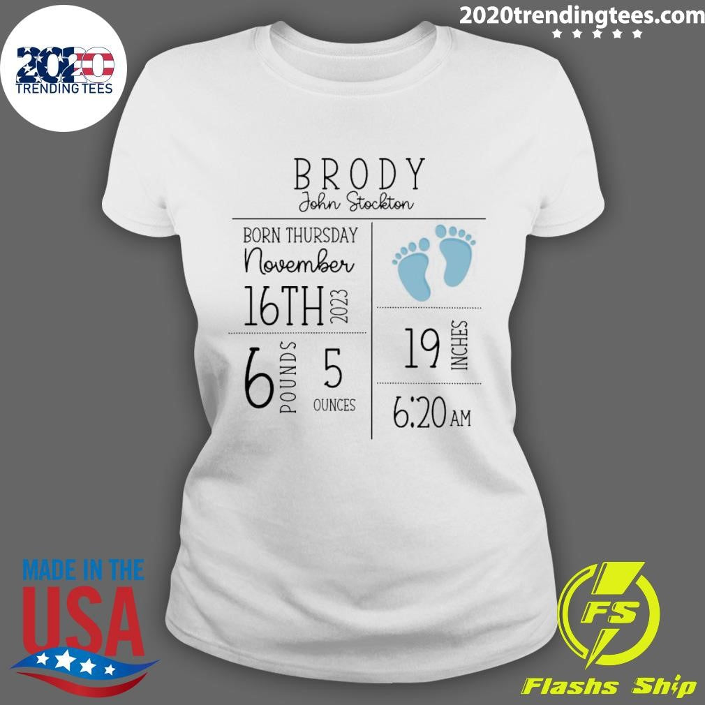 Official Newborn Baby Birth - Adult & Kids T-Shirts, Sweatshirts & Hoodies apparel design preview 3