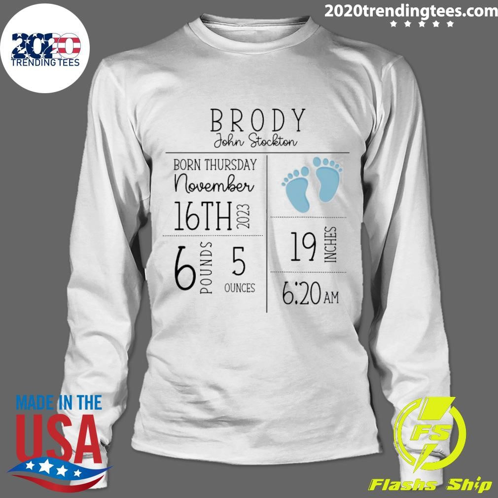 Official Newborn Baby Birth - Adult & Kids T-Shirts, Sweatshirts & Hoodies apparel design preview 4