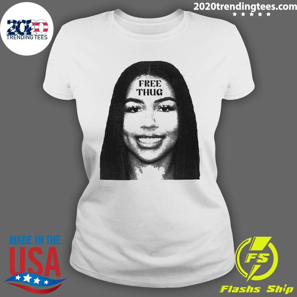 Official Nice Free Thug - Adult & Kids T-Shirts, Sweatshirts & Hoodies apparel design preview 3