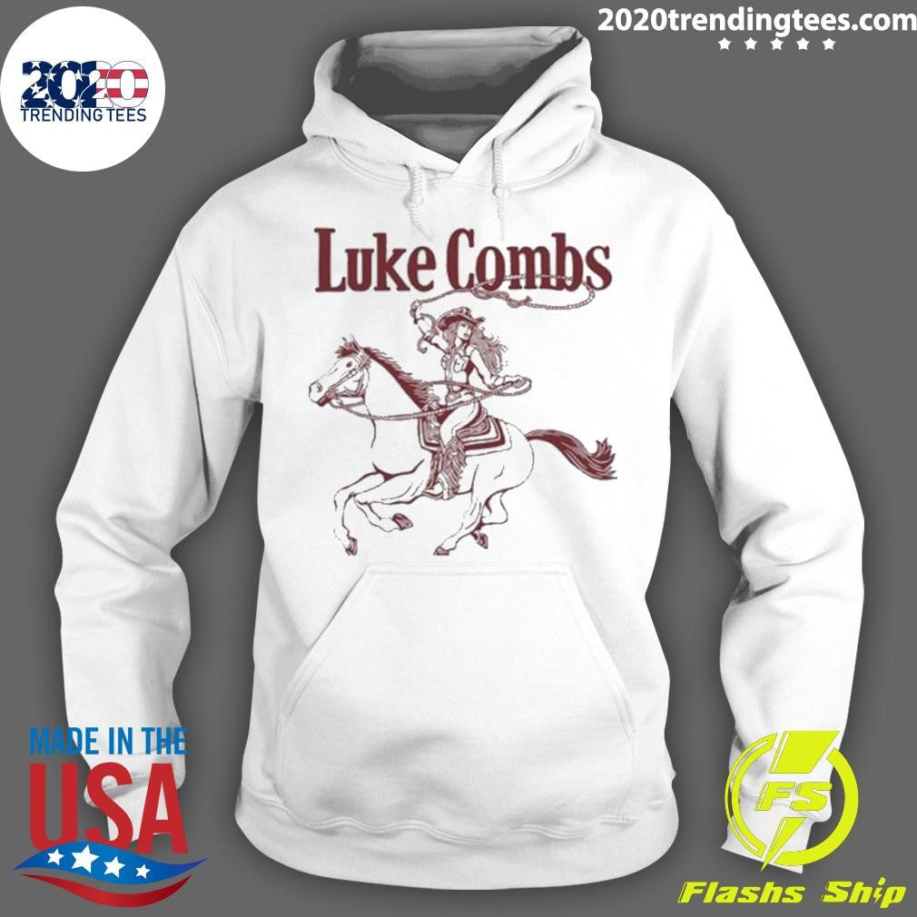 Official Nicole Combs LukeCombs Lasso - Adult & Kids T-Shirts, Sweatshirts & Hoodies apparel design preview 2