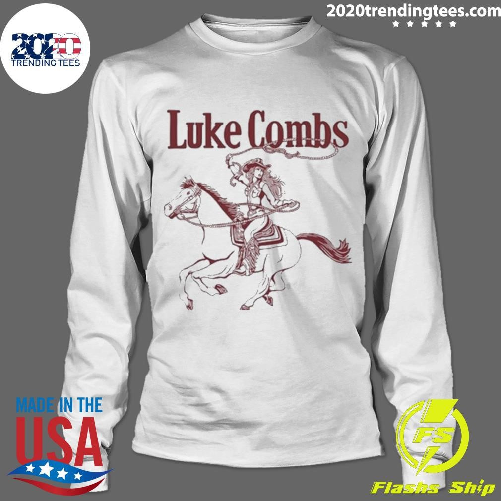 Official Nicole Combs LukeCombs Lasso - Adult & Kids T-Shirts, Sweatshirts & Hoodies apparel design preview 4