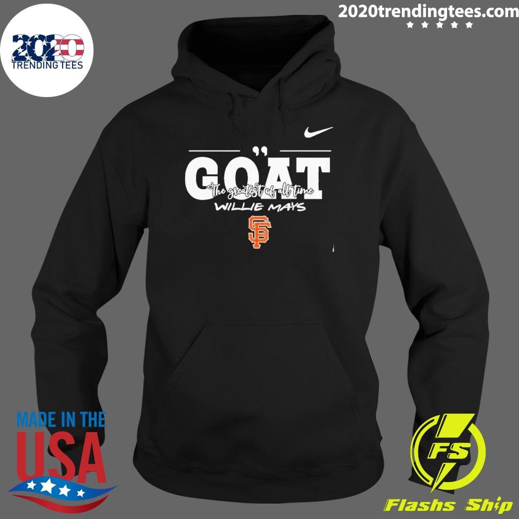 Official Nike Goat The Greatest Of All Time Willie - Adult & Kids T-Shirts, Sweatshirts & Hoodies apparel design preview 2