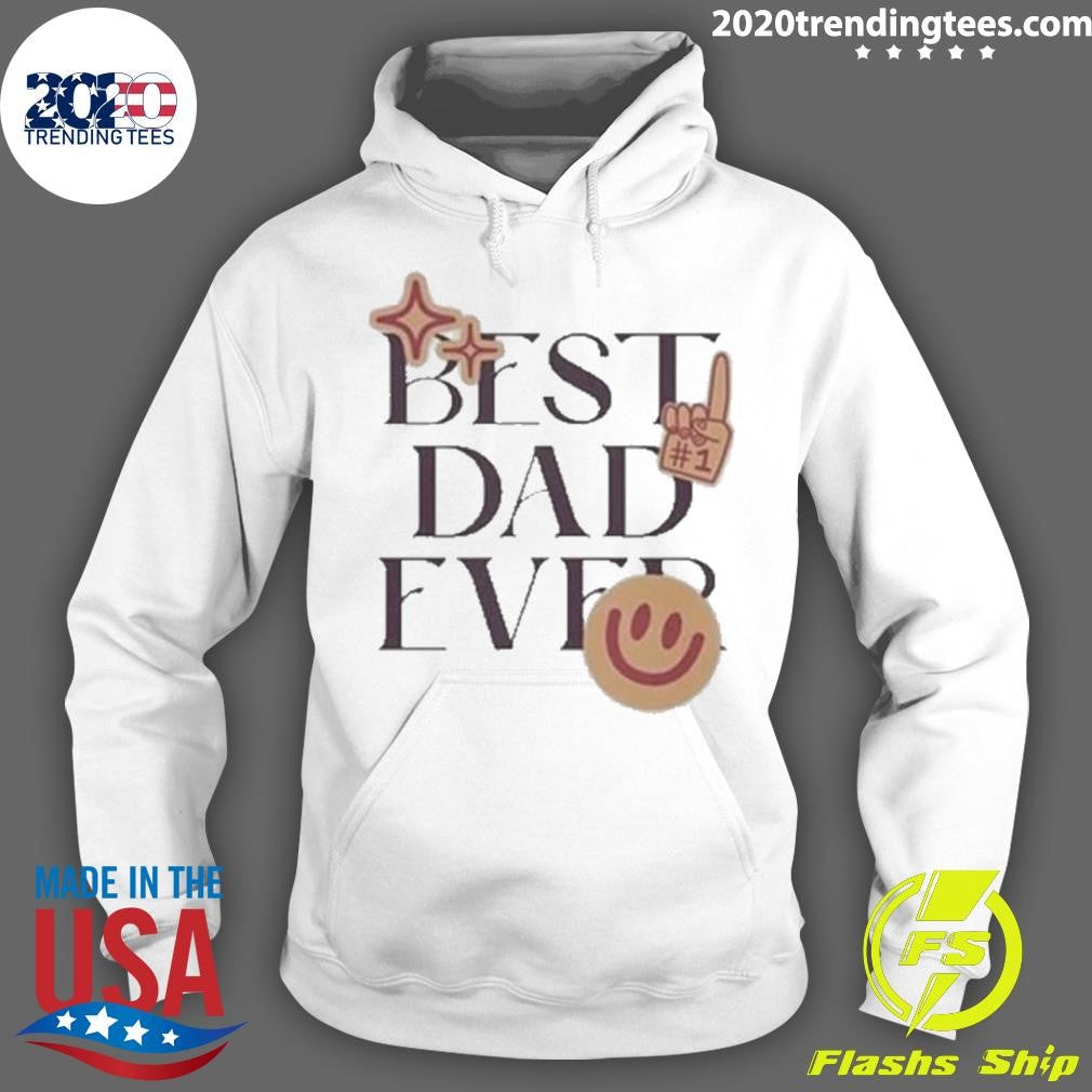 Official No. 1 Best Dad Ever Father's Day 2024 - Adult & Kids T-Shirts, Sweatshirts & Hoodies apparel design preview 2