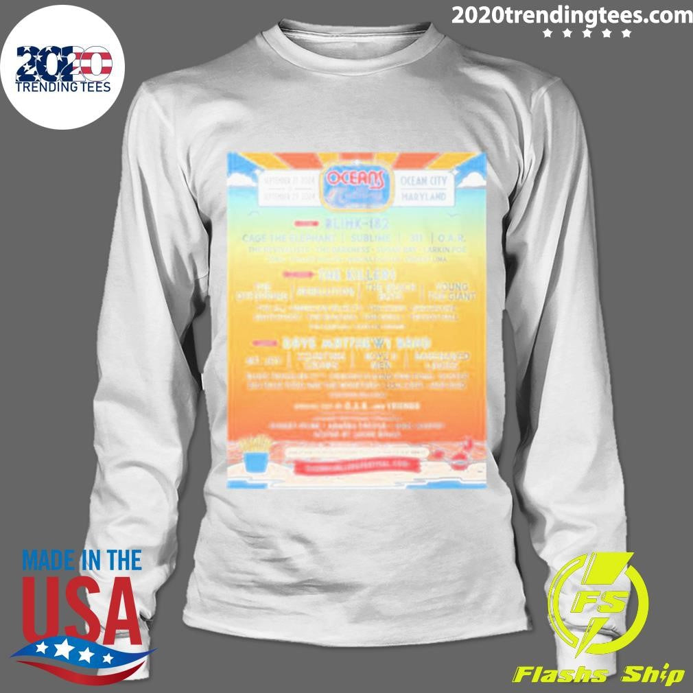 Official Ocean Calling Festival From Sep 27th To 29th - Adult & Kids T-Shirts, Sweatshirts & Hoodies apparel design preview 4