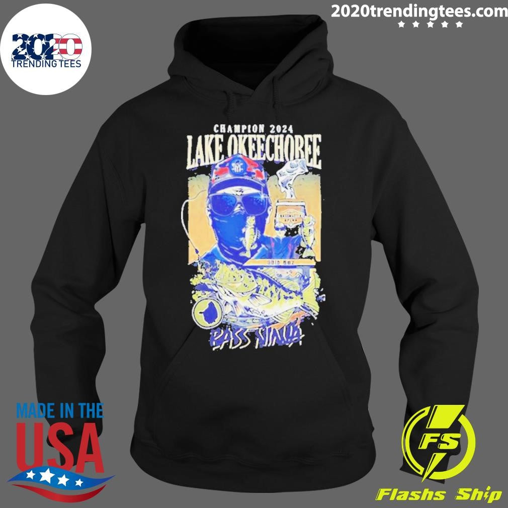 Official Okeechobee Bass Ninja - Adult & Kids T-Shirts, Sweatshirts & Hoodies apparel design preview 2