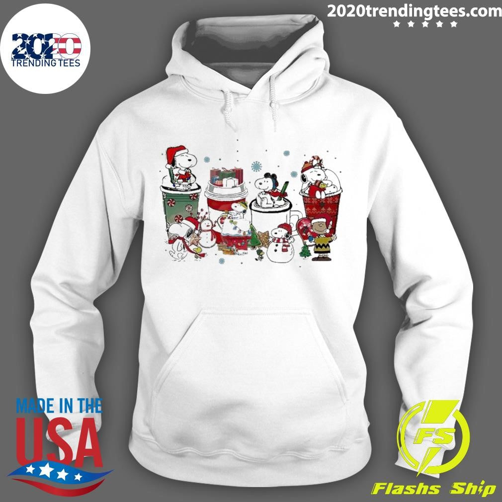 Official Peanuts Christmas - Adult & Kids T-Shirts, Sweatshirts & Hoodies apparel design preview 2