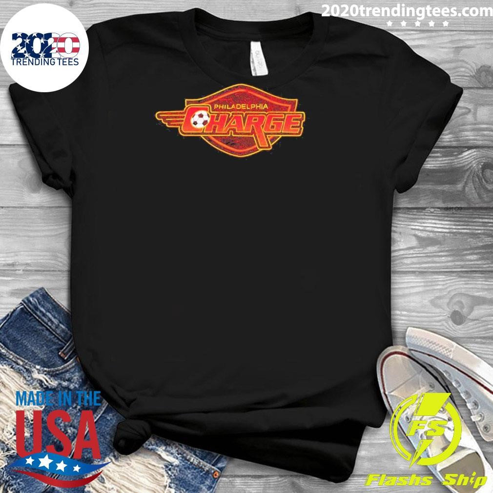 Official Philadelphia Charge Soccer - Adult & Kids T-Shirts, Sweatshirts & Hoodies apparel design preview 3