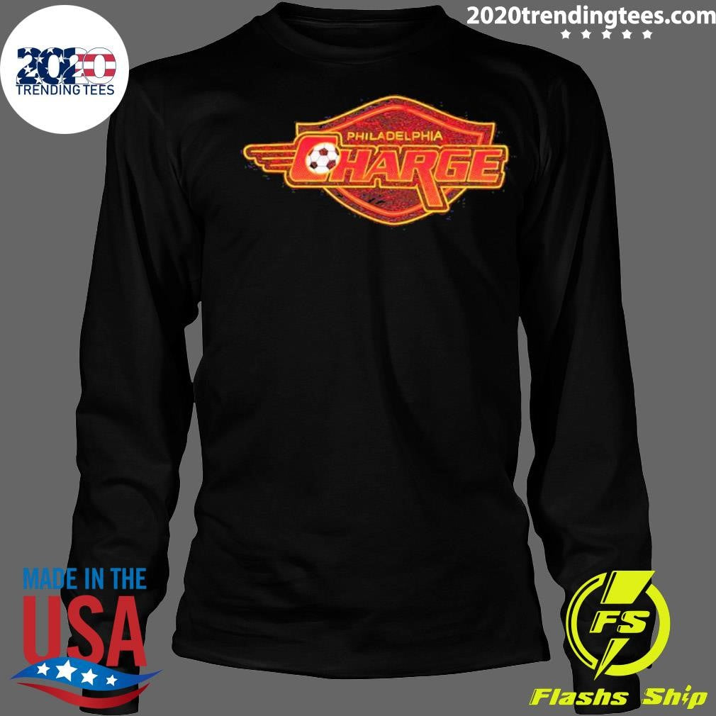 Official Philadelphia Charge Soccer - Adult & Kids T-Shirts, Sweatshirts & Hoodies apparel design preview 4