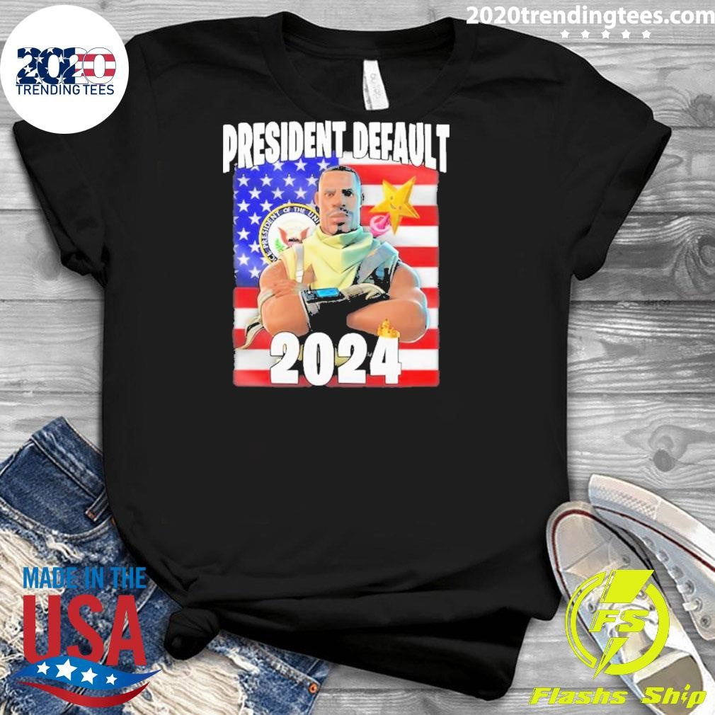 Official President Default 2024 - Adult & Kids T-Shirts, Sweatshirts & Hoodies apparel design preview 3