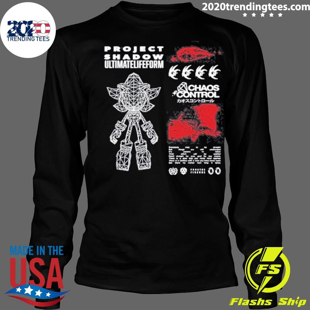 Official Project Shadow Ultimate Lifeform Chaos - Adult & Kids T-Shirts, Sweatshirts & Hoodies apparel design preview 4