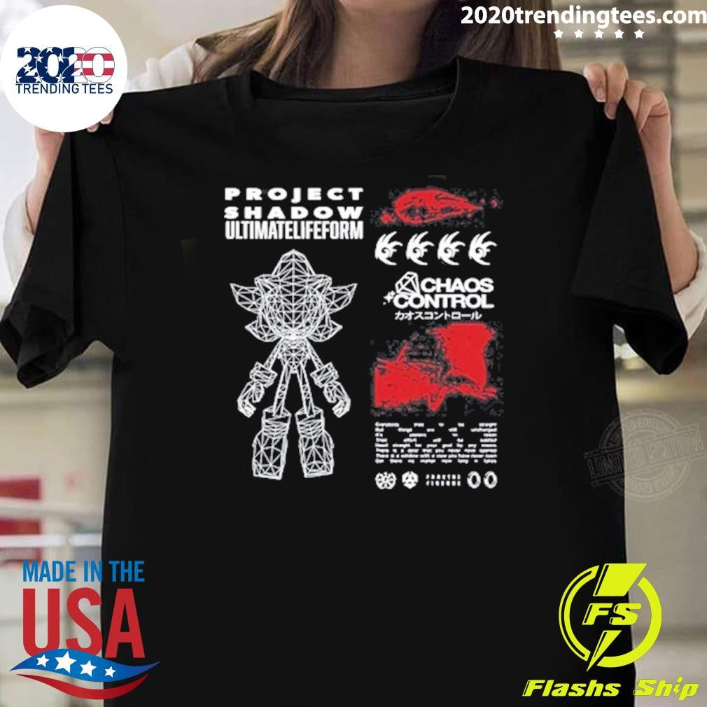 Official Project Shadow Ultimate Lifeform Chaos - Adult & Kids T-Shirts, Sweatshirts & Hoodies apparel design preview 1