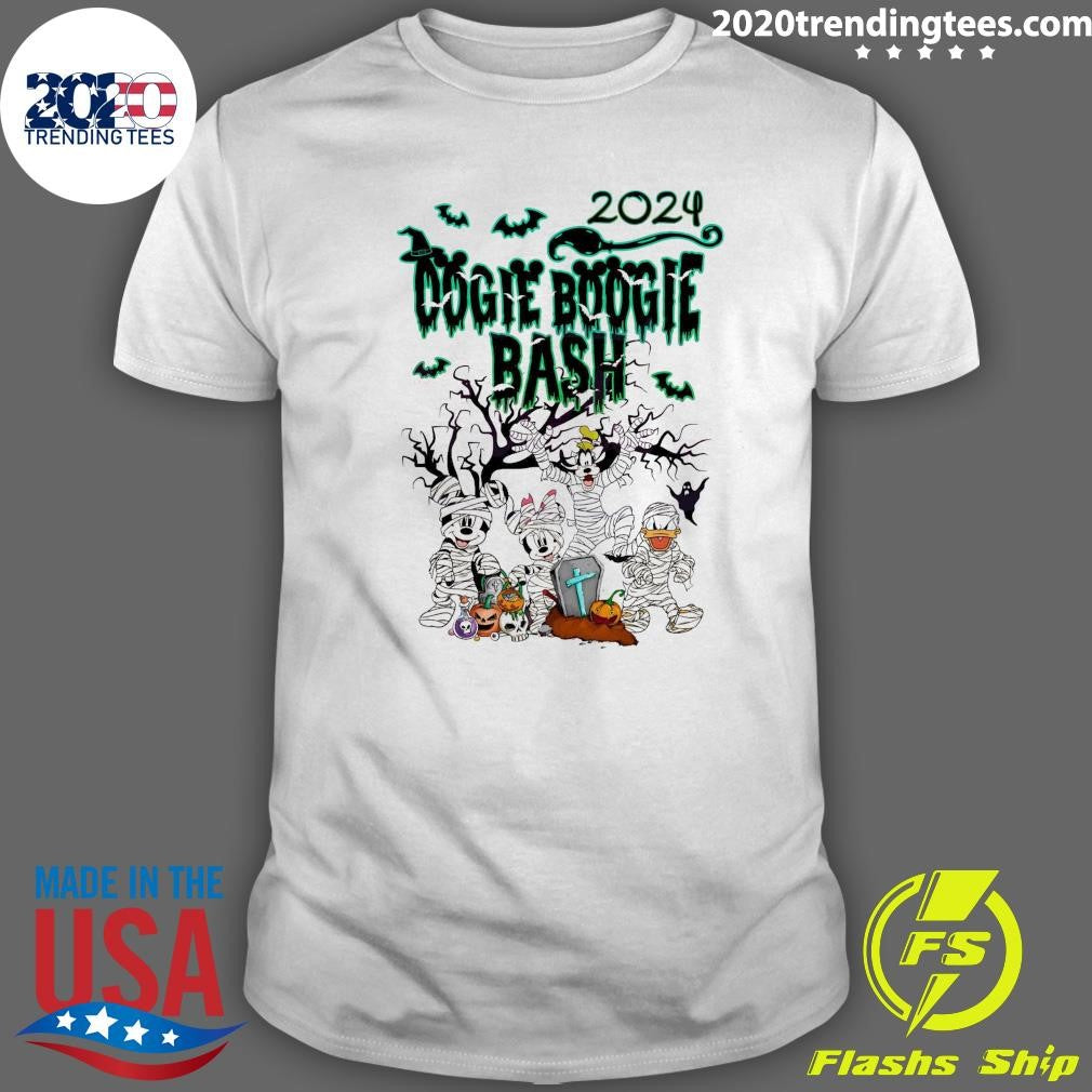 Official Retro Oogie Boogie Bash 2024 Mickey - Adult & Kids T-Shirts, Sweatshirts & Hoodies apparel design preview 1