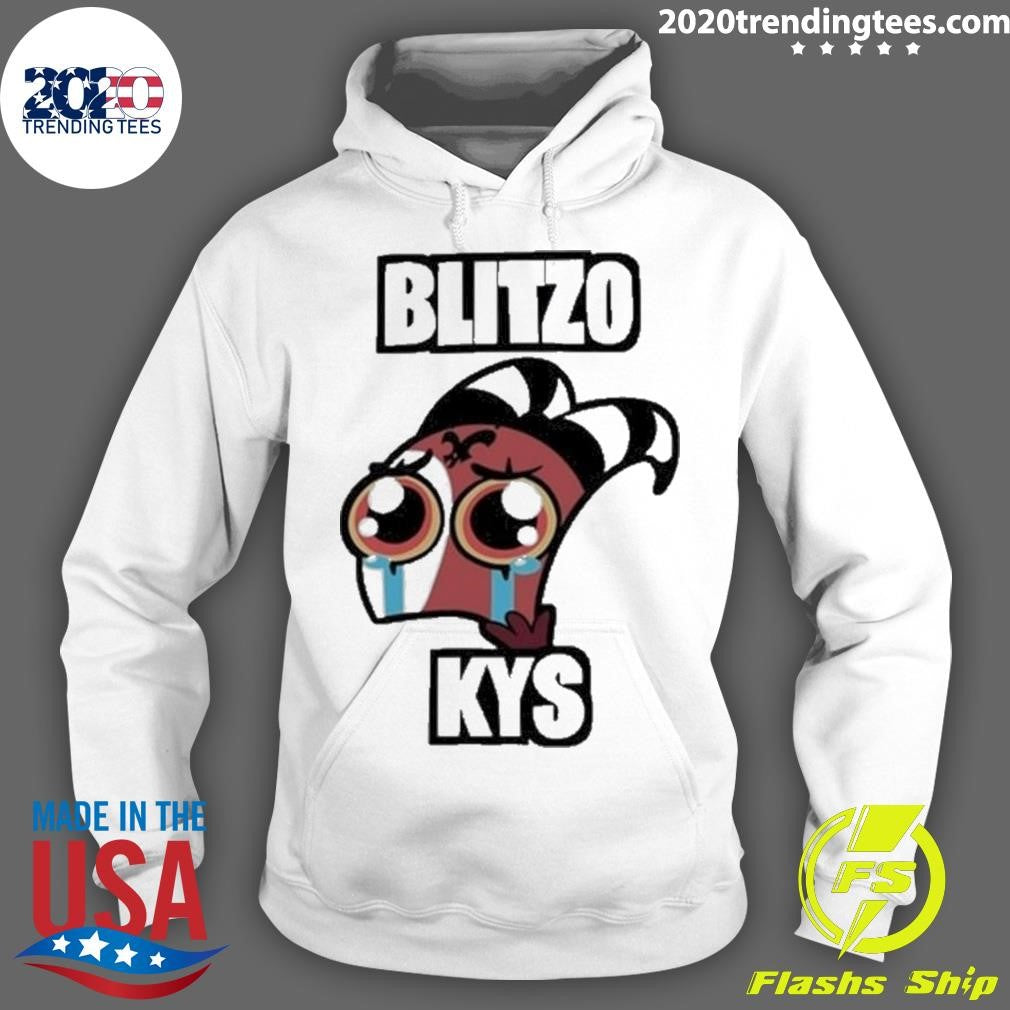 Official Shark Robot Blitzo Kys - Adult & Kids T-Shirts, Sweatshirts & Hoodies apparel design preview 2