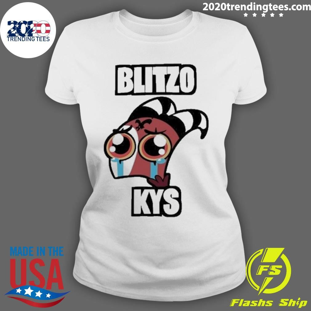 Official Shark Robot Blitzo Kys - Adult & Kids T-Shirts, Sweatshirts & Hoodies apparel design preview 3