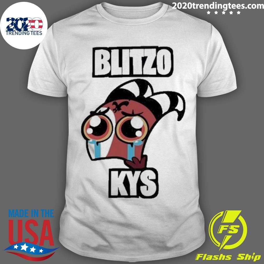Official Shark Robot Blitzo Kys - Adult & Kids T-Shirts, Sweatshirts & Hoodies apparel design preview 1