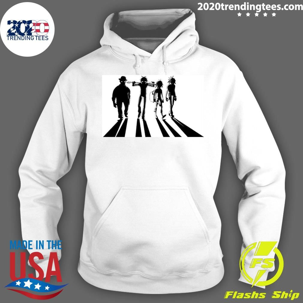 Official Silhouette Gorillaz - Adult & Kids T-Shirts, Sweatshirts & Hoodies apparel design preview 2