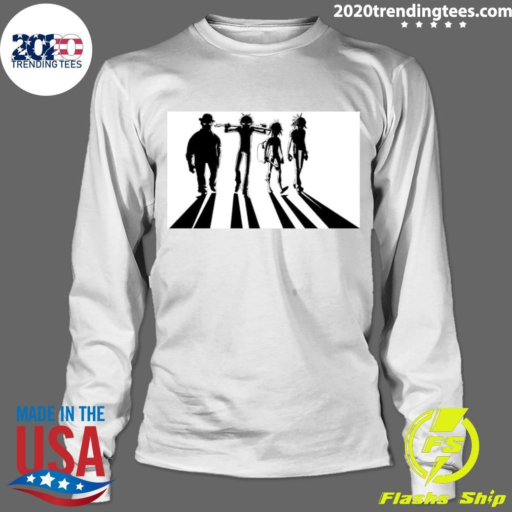 Official Silhouette Gorillaz - Adult & Kids T-Shirts, Sweatshirts & Hoodies apparel design preview 4
