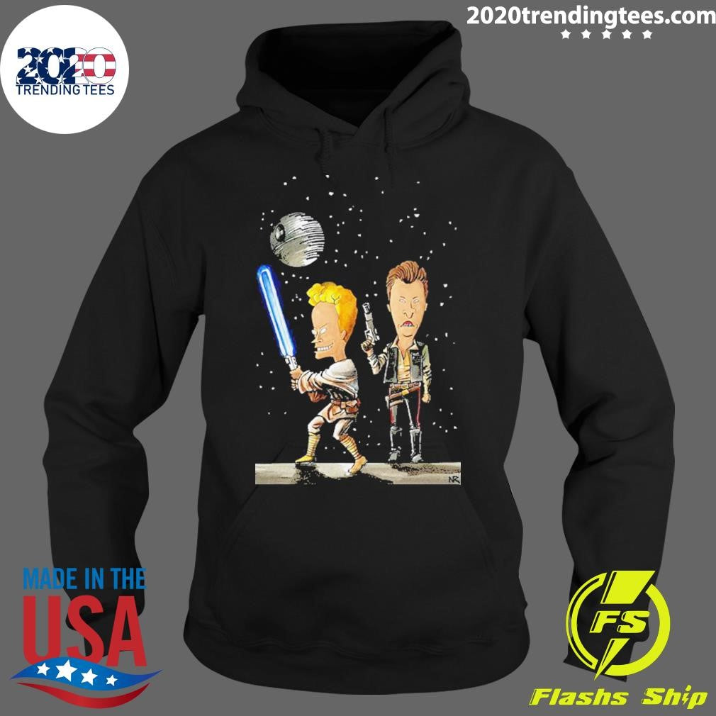 Official Star Wars x Beavis And Butt-Head - Adult & Kids T-Shirts, Sweatshirts & Hoodies apparel design preview 2