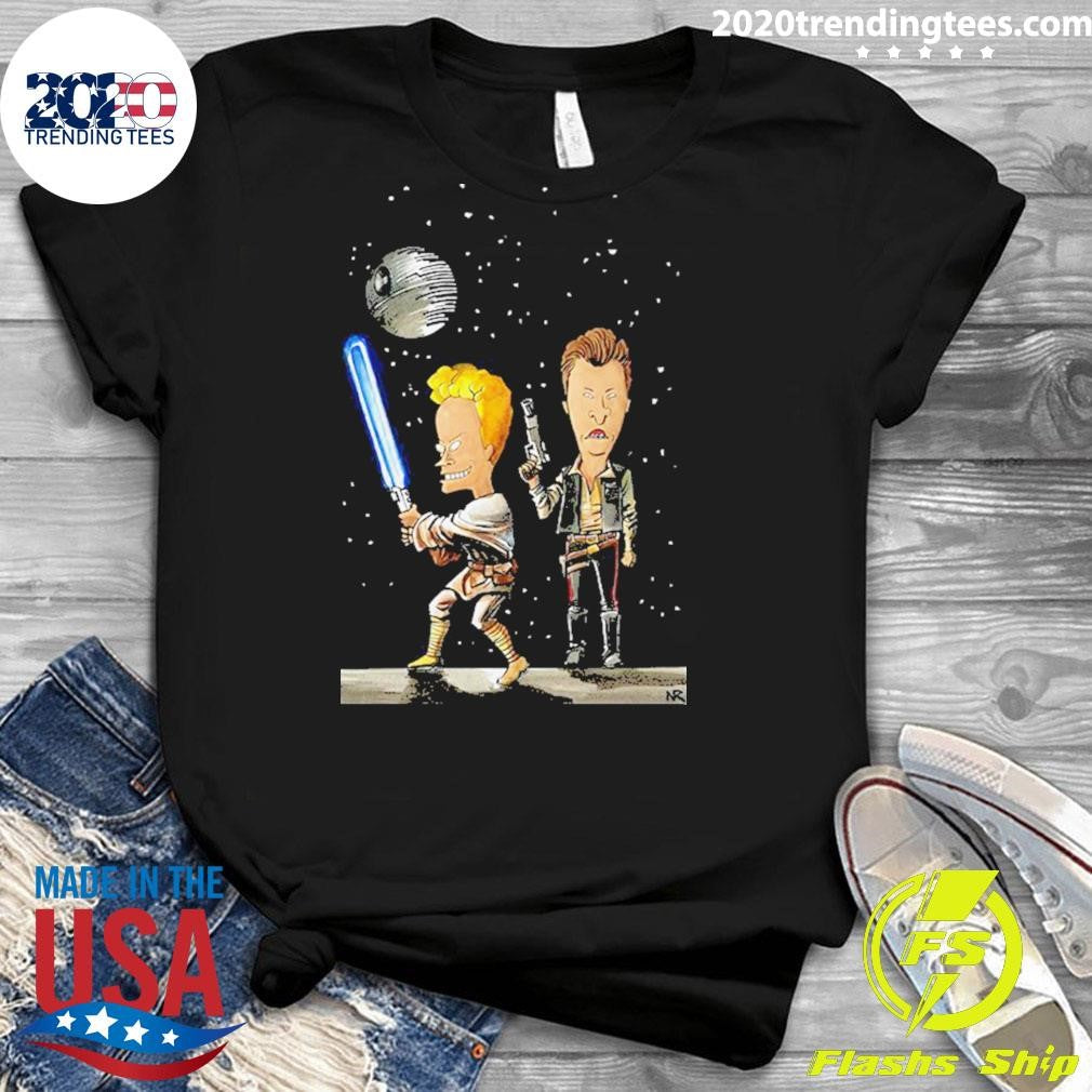 Official Star Wars x Beavis And Butt-Head - Adult & Kids T-Shirts, Sweatshirts & Hoodies apparel design preview 3