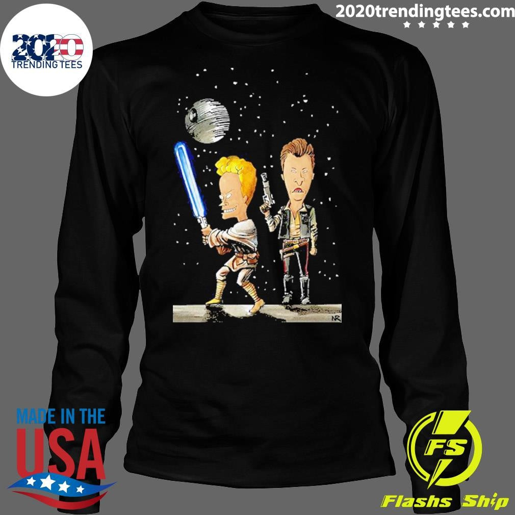 Official Star Wars x Beavis And Butt-Head - Adult & Kids T-Shirts, Sweatshirts & Hoodies apparel design preview 4
